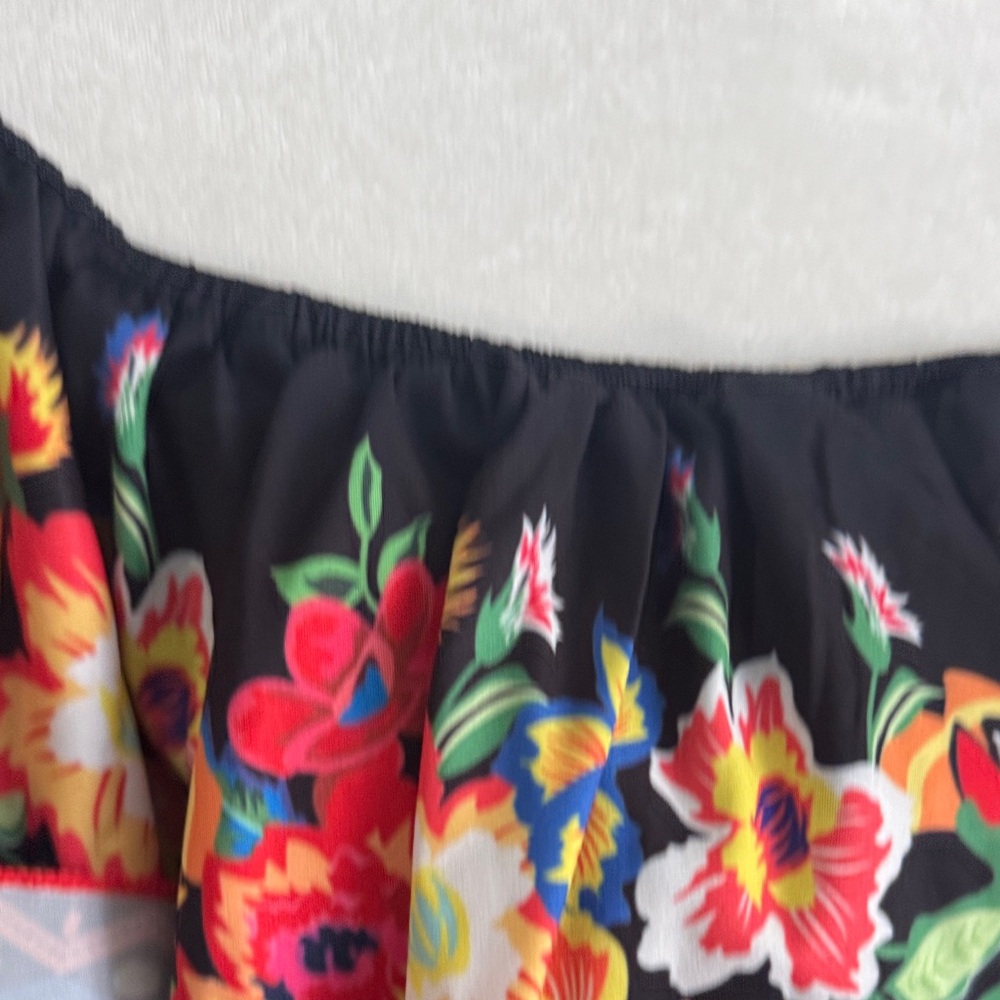 Floral Off-Shoulder Maxi Dress - Picture 8 of 8